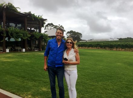Your hosts Rick and Erin Ardon Beach House accommodation owners Margaret River wine region.
