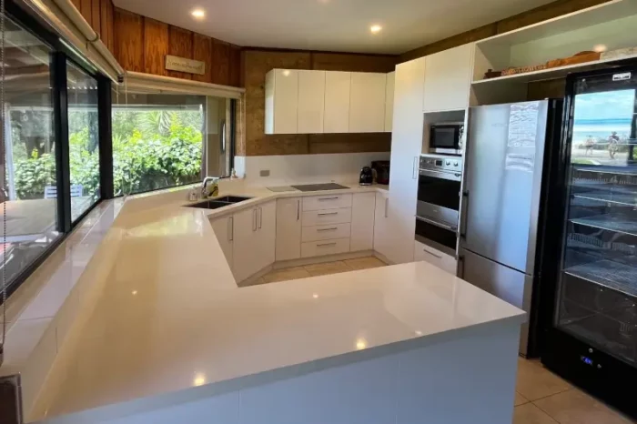 Beach House kitchen inside.