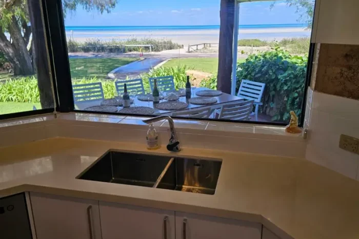 Kitchen beach view Dunsborough.